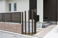 小川町　新築　外構工事の施工写真0